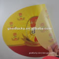 Oval souvenir gifts oval pp table mat with CMYK printing